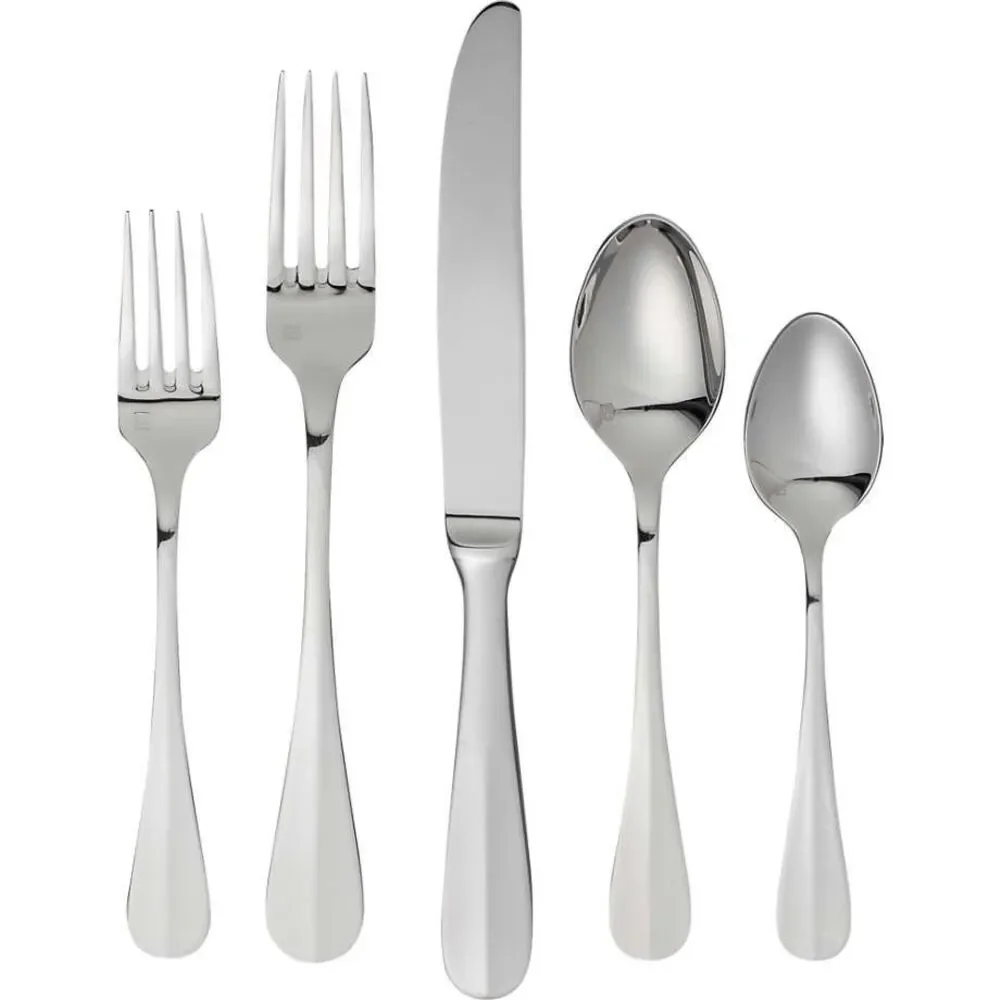 Fortessa Voletta Mirror 18/10 Stainless Steel Flatware 20 Pieces BRAND NEW SET